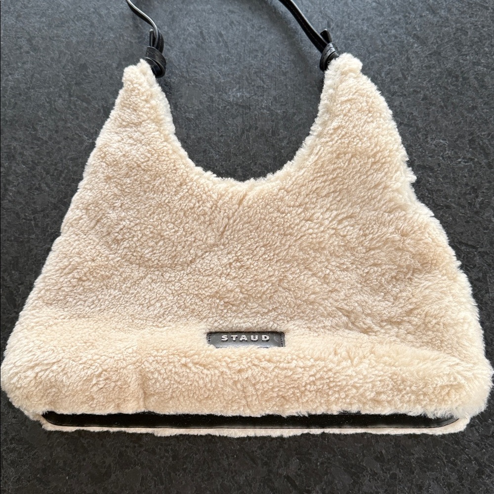 STAUD faux fur bag - Picture 2 of 7
